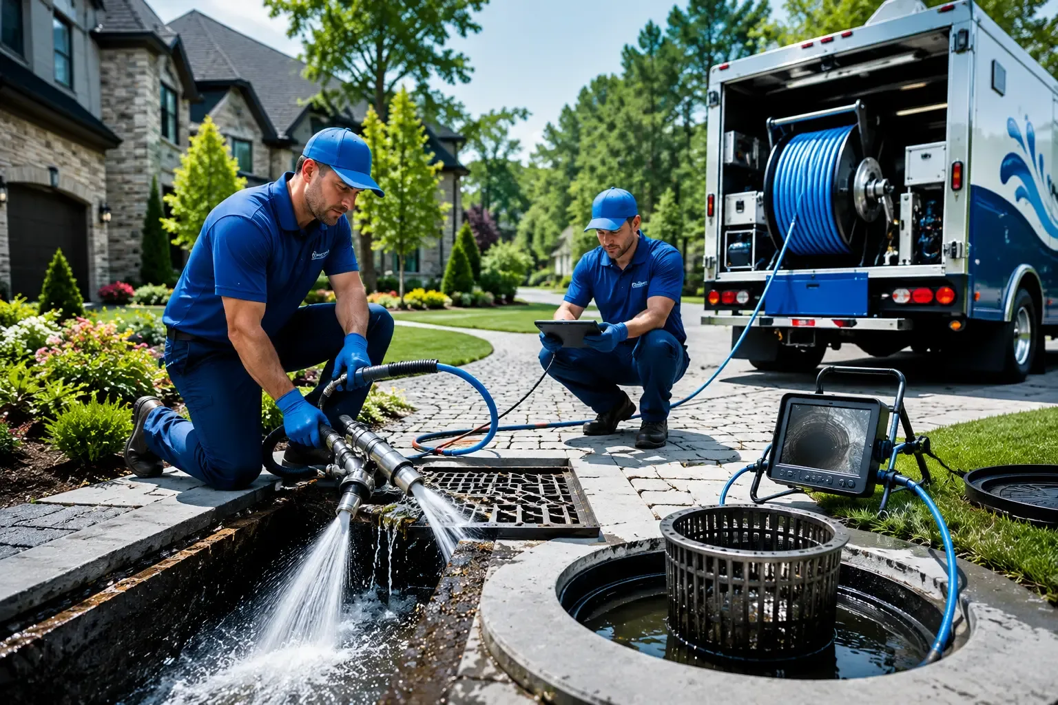 Local outdoor drain cleaning professionals in Iberia, OH